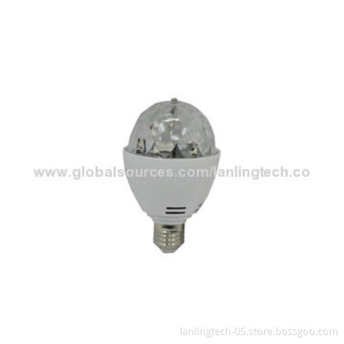 3W RGB Mini Indoor Rotation Christmas LED Lights